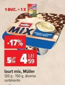 Carrefour Iaurt mix Müller Ofertă