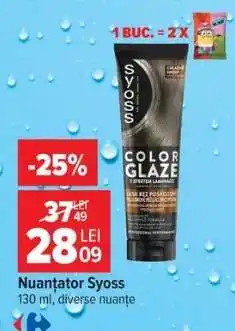 Carrefour Nuantator Syoss Ofertă