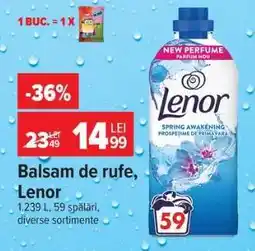 Carrefour Balsam de rufe, Lenor Ofertă