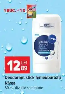 Carrefour Deodorant stick femei/bărbați Nivea Ofertă