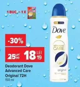Carrefour Deodorant Dove Advanced Care Original 72H Ofertă