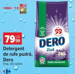 Carrefour Detergent de rufe pudră Dero Ofertă