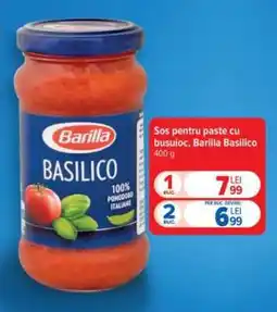 Carrefour Sos pentru paste cu busuioc, Barilla Basilico Ofertă