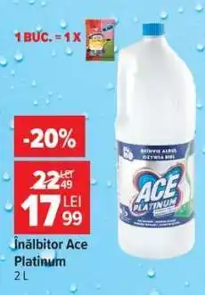 Carrefour Înălbitor Ace Platinum Ofertă