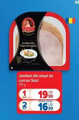 Carrefour Jambon din piept de curcan, Sissi Ofertă