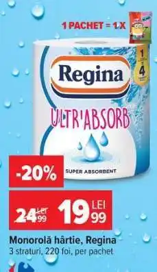 Carrefour Monorolă hârtie, Regina Ofertă