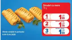 Carrefour Strudel cu mere Ofertă