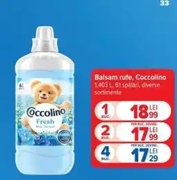 Carrefour Balsam rufe Coccolino Ofertă