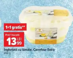Carrefour Înghețată cu lămâie Carrefour Extra Ofertă