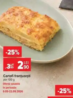 Carrefour Cartofi frantuzești Ofertă