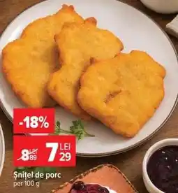 Carrefour Șnițel de porc Ofertă