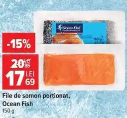 Carrefour File de somon porționat Ocean Fish Ofertă