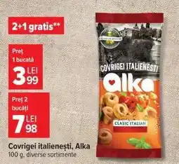 Carrefour Covrigei italienești Alka Ofertă