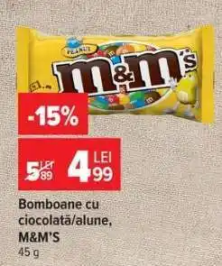 Carrefour Bomboane cu ciocolată/alune M&M’s Ofertă