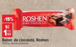 Carrefour Baton de ciocolată Roshen Ofertă