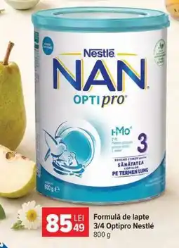 Carrefour Formulă de lapte 3/4 Optipro Nestlé Ofertă