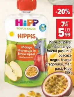 Carrefour HiPP HiPPiS Mango Maracuja in Birne Apfel Ofertă