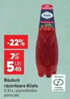 Carrefour Băutură răcoritoare Kiafa Ofertă