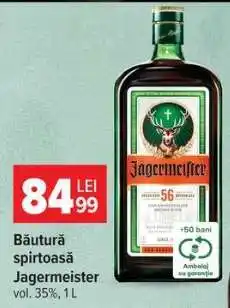Carrefour Băutură spirtoasă Jagermeister Ofertă