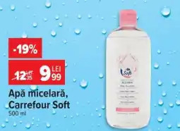 Carrefour Apă micelară Carrefour Soft Ofertă