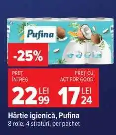 Carrefour Hârtie igienică, Pufina Ofertă