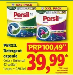 Lidl Persil Detergent Capsule Ofertă
