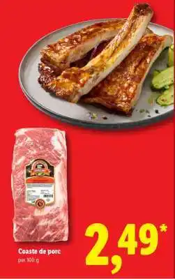 Lidl Coaste de porc Ofertă