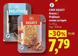 Lidl CHEF SELECT Krantz / Prăjitură cremă cu lapte Ofertă