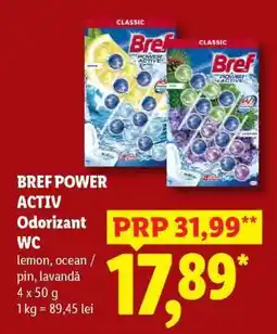 Lidl Bref Power Activ Odorizant WC Ofertă