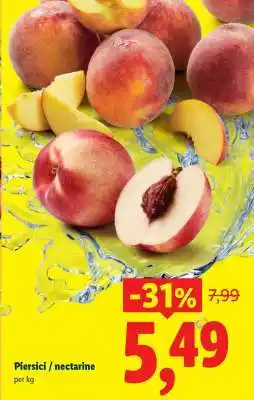 Lidl Piersici / nectarine Ofertă