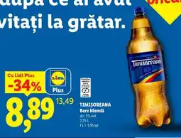Lidl TIMIŞOREANA Bere blondă Ofertă