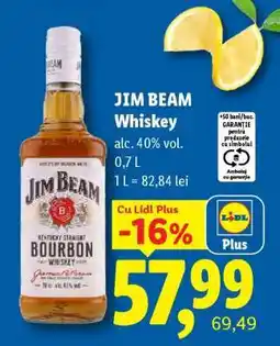 Lidl JIM BEAM Whiskey Ofertă