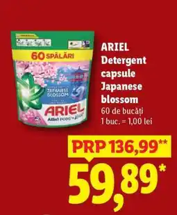 Lidl ARIEL Detergent capsule Japanese blossom Ofertă