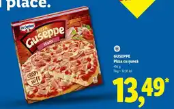Lidl GUSEPPE Pizza cu șuncă Ofertă