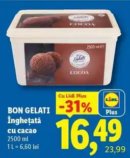 Lidl BON GELATI Înghețată cu cacao Ofertă