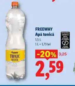Lidl FREEWAY Apă tonică Ofertă