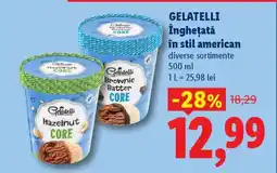 Lidl Gelatelli Înghețată în stil american Ofertă
