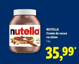 Lidl Nutella Ofertă