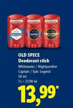 Lidl OLD SPICE Deodorant stick Ofertă