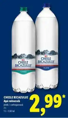 Lidl CHEILE BICAZULUI Apă minerală Ofertă