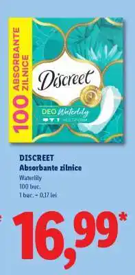Lidl DISCREET Absorbante zilnice Ofertă