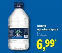 Lidl Bilbor Apă minerală plată Ofertă