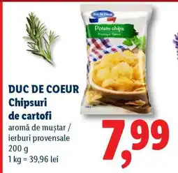 Lidl DUC DE COEUR Chipsuri de cartofi Ofertă