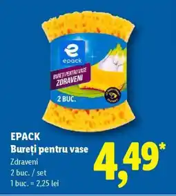 Lidl EPACK Bureți pentru vase Ofertă