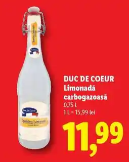 Lidl DUC DE COEUR Limonadă carbogazoasă Ofertă