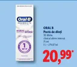 Lidl ORAL-B Pastă de dinți Ofertă