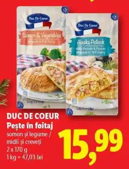 Lidl Duc De Coeur Pește în foitaj Ofertă