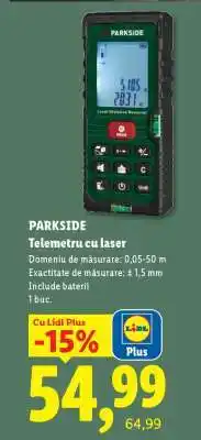 Lidl PARKSIDE Telemetru cu laser Ofertă