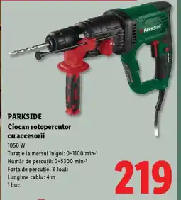 Lidl PARKSIDE Ciocan rotopercutor cu accesorii Ofertă