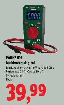 Lidl PARKSIDE Multimetru digital Ofertă